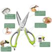 Picture of MULTIPURPOSE SCISSORS Multi-Purpose Kitchen Shears with Magnetic Holder Multifunctional Use Magnetic Kitchen Scissor