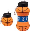 Picture of Basketball Water Bottle Water Bottle  Silicone Basketball waterbottle