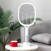 Picture of Mosquito Racket Bat with UV Light Mosquito Killer Lamp  Mosquito Bats Killer Racket Five Nights Pennywise with Dog Mosquito Killer Racket Rechargeable Handheld Electric Fly Swatter Mosquito Killer Racket