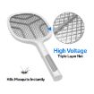 Picture of Mosquito Racket Bat with UV Light Mosquito Killer Lamp  Mosquito Bats Killer Racket Five Nights Pennywise with Dog Mosquito Killer Racket Rechargeable Handheld Electric Fly Swatter Mosquito Killer Racket