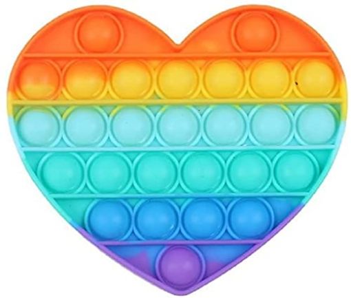 Picture of Pop It Fidget Toys Push Pop Bubble Fidget Sensory Toy Great Fidget Toy@Novelty Gifts Silicone Stress Relief Toy