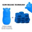 Picture of DEAR Cute Blue Bear Toilet bowl cleaner MAGIC Auto liquid agent  Cartoon Shape Toilet Gel Cleaner Automatic Flush for Bathroom  Blue Bear Cartoon Gel for Toilet Bowl Cleaner