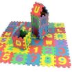 Picture of Puzzle Foam Mat for Children Educational Puzzle Interlocking Foam Play Mat Toy (Multicolored) Learning Toy Interlocking Learning Educational Alphabet and Numbers Floor Mat for Baby Kids Playing 36 Pieces