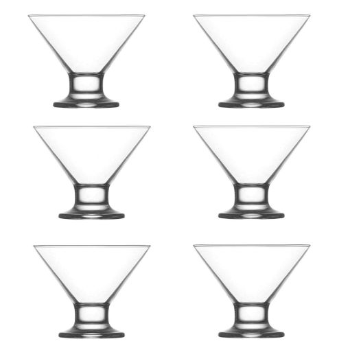 Picture of Crema Glass Ice Cream Dessert Bowl  Serving Bowls Ice Cream Cups