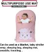 Picture of Breathing Boosts Sleep and Supports Good Posture Travel Carry Wrap Sleeping Bag/Sack to Protect Your New Born Baby from Cold Winter Season  Keep Your Child Warm in The Crib