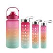 Picture of 4 PCS MOTIVATIONAL WATER BOTTLE Water Bottle with Motivational Time Marker MOTIVATIONAL WATER BOTTLE