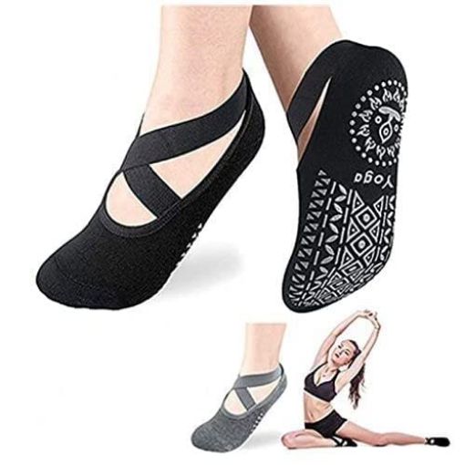 Picture of Colorful Yoga Socks YOGA SOCKS  Women's Anti Bacterial Anti-Skid Yog