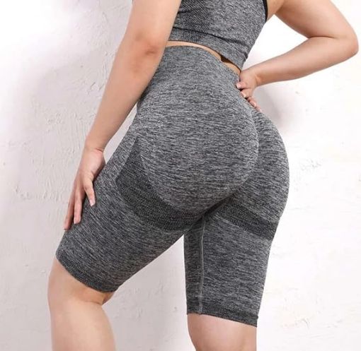 Picture of Hip Lifting Yoga Half Pants yoga shorts Hip Lifting Yoga Shorts Workout Tights for Women Butt Lifting Yoga Shorts