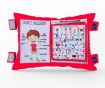 Picture of LEARNING PILLOW  Learning Cushion Pillow Book  Velvet Learning Cushion Pillow Book Kids with English