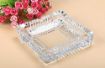 Picture of Crystal Glass Square Tabletop Ash Tray CIGARARETTE Tabletop Tribal Decoration Smoking Ash Tray