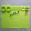 Picture of Silicone Painting Mat Kids Painting Mat Silicone Craft Mat with Pop-Up Water Cup
