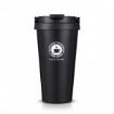 Picture of Double Wall Vacuum Insulated Coffee Mug with temperature Double Wall Stainless Steel Vacuum Insulated Travel Tea and Coffee Mug Insulated Cup for Hot & Cold Drinks Car Thermos Mugs Coffee Tea Thermal Bottle Tumbler Vacuum Flasks & Thermos (500ML)