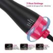 Picture of One Step Hair Dryer and Volumizer  Hot Air Brush  3 in1 Styling Brush Styler, Negative Ion Hair Straightener Curler Brush for All Hairstyle   Black