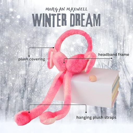 Picture of Ear Muffs Bunny Earmuffs Rabbit Ear Headband Winter Ear Warmer Headband