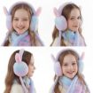 Picture of Ear Muffs Bunny Earmuffs Rabbit Ear Headband Winter Ear Warmer Headband