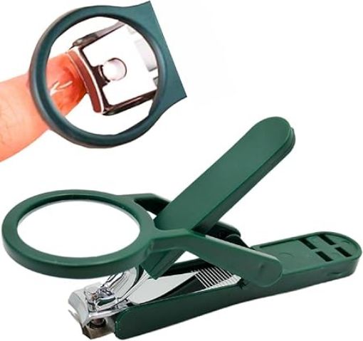Picture of Magnifying Nail Cutter  Magnifying Nail Cutter with 3X Zoom Lens  Nail Clipper