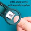 Picture of Magnifying Nail Cutter  Magnifying Nail Cutter with 3X Zoom Lens  Nail Clipper
