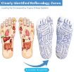 Picture of Reflexology Socks with Massage Tool Foot Relief and Acupressure Reflexology Foot Massage Socks