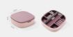 Picture of Travel Jewelry Box Small and Portable Jewelry Storage Box  Jewelry Storage Box with Mirror  Mini Portable Jewellery Box  Small Jewelry Box with Mirror  Small Jewelry Box