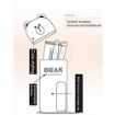 Picture of Cartoon Bear Portable Bathroom Travel Accessories Eco-Friendly Wheat Straw Toothbrush Holder Mug Cup