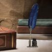 Picture of Pen Calligraphy Pen Set Feather Pen Fountain Dip Pen and Ink Set  Ink Pen