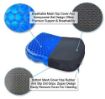 Picture of Support Cushion Seat Pillow  Gel Seat Cushion Pad for Car  Office Chair  Wheelchair  or Home   Relief Comfort Car Seat Cushion for Multiuse