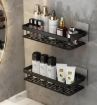 Picture of Aluminum Shower Caddy Shelf Wall Mounted Adhesive Shower Caddy Shelf  Bathroom Rack