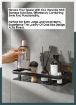 Picture of Aluminum Shower Caddy Shelf Wall Mounted Adhesive Shower Caddy Shelf  Bathroom Rack
