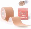 Picture of BOOB TAPE Boob Tape with 10 Nipple Pasties Multipurpose Nipple Tap for Women Push Up & Lifting Body Tape Chest Support Tape for Large Breasts