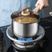 Picture of Delicate 1pc Energy Saving Gas Hood Cover Windproof Gather Fire Wok Stand PORTABLE GAS STAND