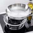 Picture of Delicate 1pc Energy Saving Gas Hood Cover Windproof Gather Fire Wok Stand PORTABLE GAS STAND