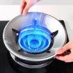 Picture of Delicate 1pc Energy Saving Gas Hood Cover Windproof Gather Fire Wok Stand PORTABLE GAS STAND