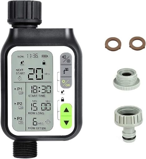 Picture of Water Timer Drip Irrigation Timer  Water Timer with Rainy Sensor