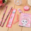 Picture of 8 PCS Stationary Set  pencil set with note kids stationary set