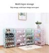 Picture of 4 Layer Shoes Rack Stand Wall Bench Rack Shelf Storage Closet Organizer Fiber SHOE STORAGE