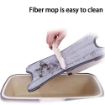 Picture of x type flat mop Easy Self-Wringing Microfiber Flat Floor X Shape mop Reusable Pads 360 Degree Dry Wet Mop for Home Kitchen Laminate Wood Tiles Floor Cleaning bucket mop