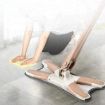 Picture of x type flat mop Easy Self-Wringing Microfiber Flat Floor X Shape mop Reusable Pads 360 Degree Dry Wet Mop for Home Kitchen Laminate Wood Tiles Floor Cleaning bucket mop