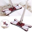 Picture of x type flat mop Easy Self-Wringing Microfiber Flat Floor X Shape mop Reusable Pads 360 Degree Dry Wet Mop for Home Kitchen Laminate Wood Tiles Floor Cleaning bucket mop