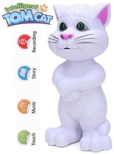 Picture of Talking Tom Kids Speaking Robot Cat Repeats Recording Story Rhymes and Songs  Touching and Mimicry Talking