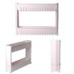 Picture of 2 Layer Slim Rack  plastic trolly plastic rack White Storage Organizer Slim Rack Saving Storage Organizer Rack Organizer Rack Shelf with Wheels for Easy Movement