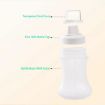 Picture of 350ml Squeeze Bottle Portable Sauce Bottle with Lid Five Holes Sauce Dispenser Bottle Multipurpose Kitchen Tools
