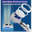 Picture of Pressure Turbo Fan Shower Head with Filter and Pause SwitchHandheld Shower Head
