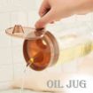 Picture of Oil Dispenser CAN 600ML Glass Oil Dispenser  Modern Olive Oil Dispenser Wide Opening for Easy Refill and Cleaning