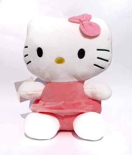 Picture of Soft Hello Kitty Soft Toys itty Plush Soft Toy White and Pink Stuffed Dolls