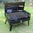 Picture of Portable Lightweight Non-Electric Briefcase Style Folding Barbecue Grill