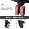 Picture of Luggage Wheel Cover Silicone Wheel Covers silicone cover Luggage Wheels Protection Covers