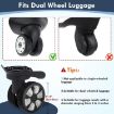 Picture of Luggage Wheel Cover Silicone Wheel Covers silicone cover Luggage Wheels Protection Covers