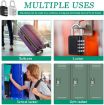 Picture of LUGGAGE LOCK 4 Digit Combination Padlock Luggage Travel Locks Travel Number Lock  PADLOCK NUMBER LOCK