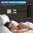 Picture of New Door Closer Mini Door Closer Smart Work Punch-Free Automatic Sensor Door Closer Door Closer Adjustable Spring Door Drawstring