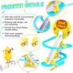 Picture of Small Ducks Climbing Toy Duck Track Set Duck Slide Toy Set Stair-Climbing Ducklings Cartoon Race